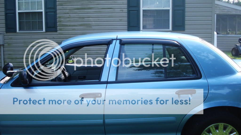 Blacked out chrome window trim Members' Cars